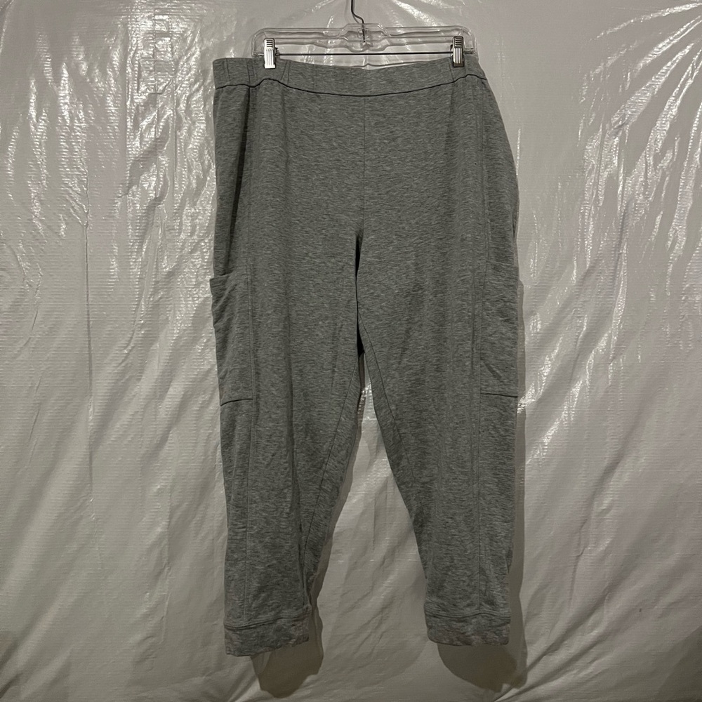 Eileen Fisher Gray Cropped Pants Size XL
